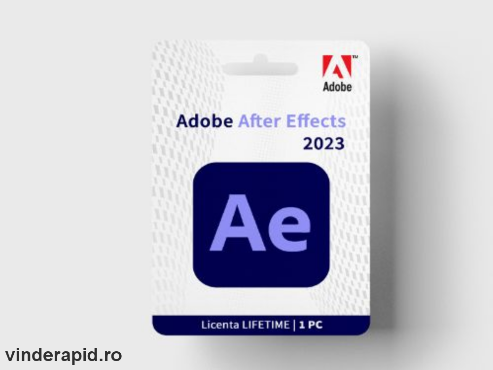 Adobe After Effects 2023 licenta LIFETIME